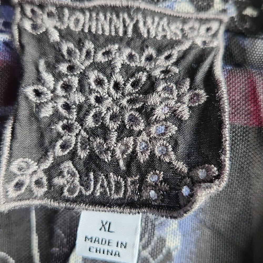 Johnny Was Jade Sheer Floral Print Top - Picture 12 of 13
